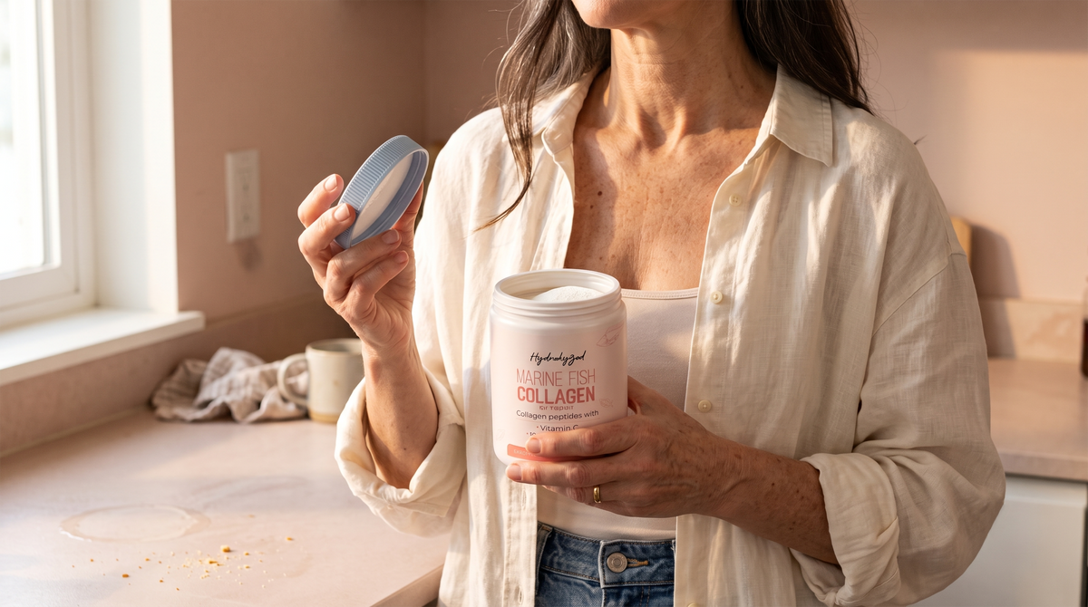 Marine collagen + vitamin C